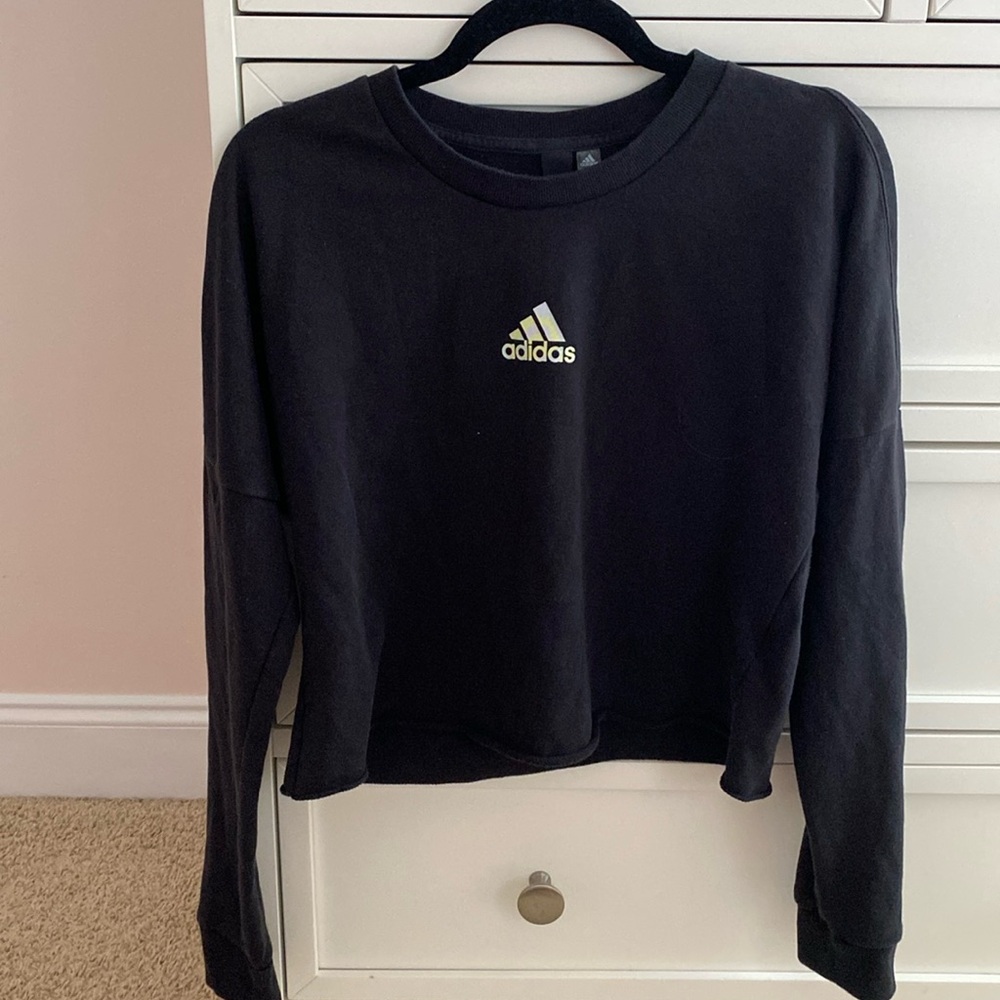 Adidas Cropped Sweatshirt